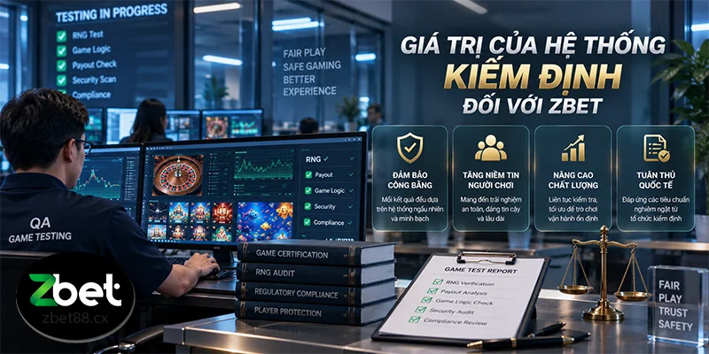 Giá trị của hệ thống kiểm định