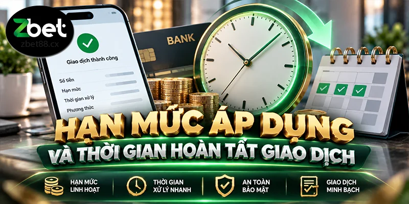 Hạn mức áp dụng và thời gian hoàn tất giao dịch