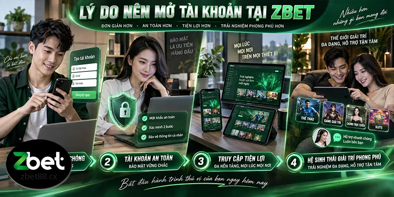 Những lý do nên mở tài khoản